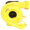 Image of Side view of Zoom XLT 1 HP Inflatable Blower showing air intake design