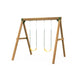 Horizon Bronze Quick Assemble Wooden Swing Set