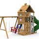 Ridgeline Gold Wooden Swingset