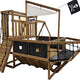 Pirate Ship Swing Set