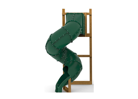 PlayStar KT 8828 green 420-degree spiral tube slide