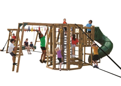 Ninja Power Tower Gold Playset - Lumber Purchased Separately
