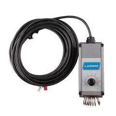 LB White 09454 Portable Heater Thermostat with Inline Plug for Version 1.0 Premier Heaters
