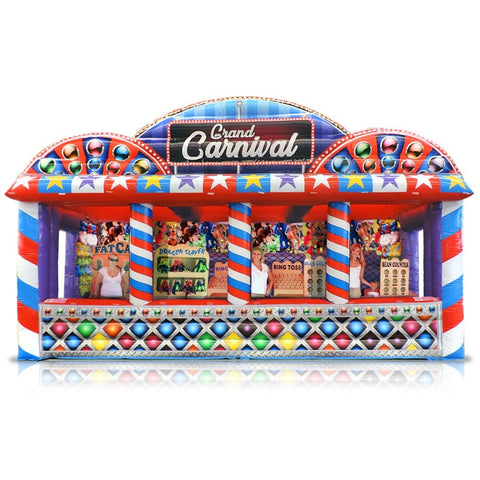 Grand Carnival Inflatable Booth - Carnival Tent for Games, Concessions & More
