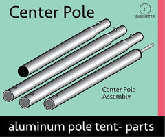 20 x 30 Premium Pole Tent Center Pole Set