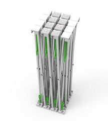 Custom Straight Fabric Pop-Up Display