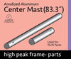 Image of Center Mast Assembly for 15' x 15' High Peak Frame Tents