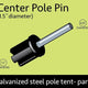 Replacement Tip for Standard Center Pole