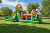 Image of Easter Bunny Wonderland Commercial Inflatable Obstacle Course - IG5101-EBW