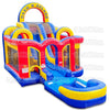 Image of 17'H Dash N Splash Wet / Dry Course with Landing by eInflatables