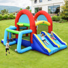 Image of Inflatable Bounce House Slide Jumping Castle Soccer Goal Ball Pit by Costway