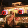 Image of 2 Pack 3 Feet Halloween Inflatable Eyeballs with Air Blow by Costway