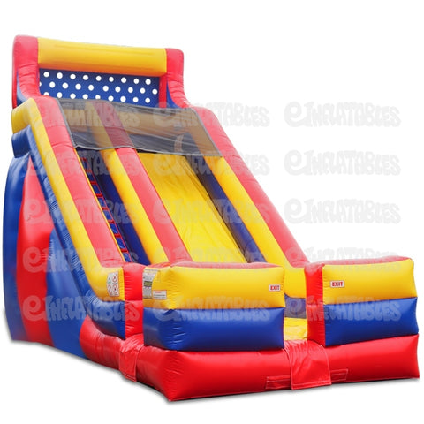 18'H Slide with Side Exit by eInflatables