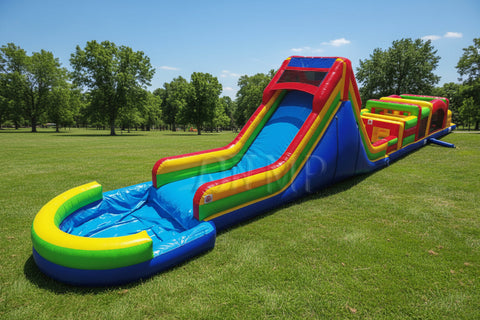Obstacle Course 1 Plus Pool [Commercial Inflatable Obstacle Course] - IG5111-16-P