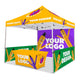 10x10 Custom Canopy Tent w/ Table Cover + Back & Side Walls