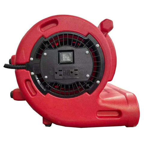 Zoom Blowers 1/3 HP 2 Speed Floor Dryer with GFCI Outlets - 2000 CFM