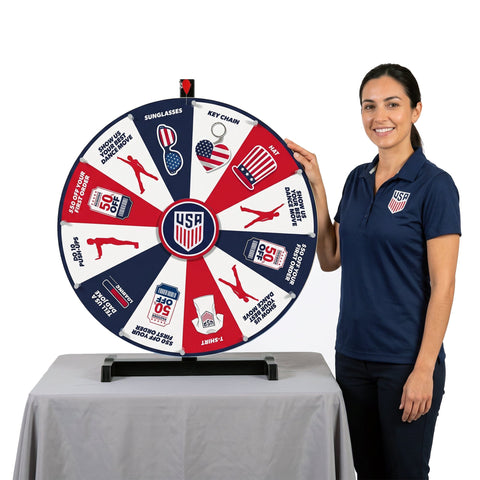 Custom Spin 2 Win Prize Wheel Game