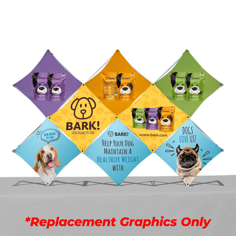 Custom Table Top Pop-Up Display - (8 Panel X)