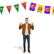 Custom Double-Sided Print String Pennant Flags