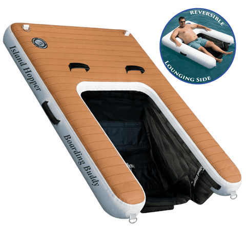 Island Boarding Buddy | Boarding Platform for Adults & Dogs | 2n1 Lounge