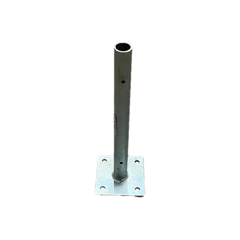1' Adjustable Base Plate Foot for West Coast Frame Tents, Single Tube