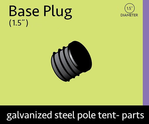 1.5" dia. Standard Center Pole Base Plug Cap