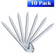 ASTM 1" x 18" Steel Hook Stakes for Inflatables, 10 Pack