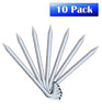 Image of ASTM 1" x 18" Steel Hook Stakes for Inflatables, 10 Pack