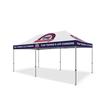 Image of Custom Canopy Tent with Three Back Walls & Table Cover
