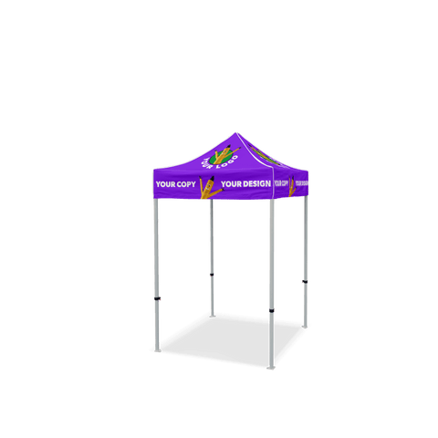 10x10 Custom Canopy Tent w/ Back Wall & Table Cover