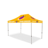 Image of 10x10 Custom Canopy Tent w/ Table Cover + Back & Side Walls