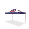 Image of Custom Canopy Tent with Three Back Walls & Table Cover