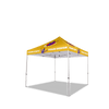 Image of 10x10 Custom Canopy Tent w/ Table Cover + Back & Side Walls
