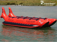 Red Shark 10 Passenger “Elite Class” Towable Banana Boat | Island Hopper