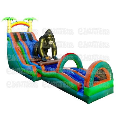 20'H Rip N Dip Gorilla with Landing by eInflatables