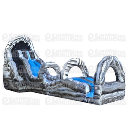 20'H Rock Rip N Dip with Landing by eInflatables