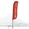 Image of Pop Up Tent Dual Feather Flag Add-On Package