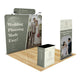 Tension Fabric Trade Show Display with Portable Banner