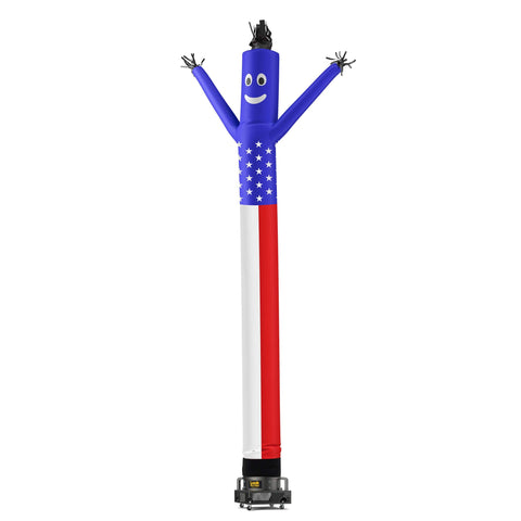 American Flag Air Dancers® Inflatable Tube Man