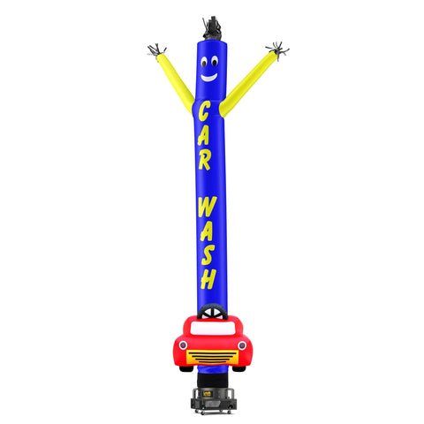 Car Wash Air Dancers® Inflatable Tube Man with Car Shape