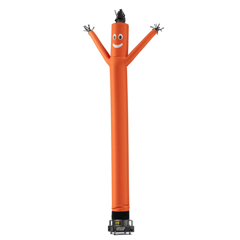 10ft Orange Tube Air Dancer without Blower by Look Our Way