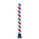 20 Foot Barber Pole Red White And Blue Dancer without Blower by Look Our Way
