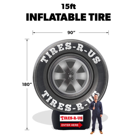 Custom Giant Inflatable Tire