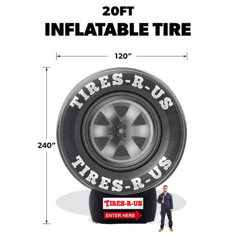 Custom Giant Inflatable Tire