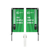 Image of Custom Rectangle Flag Banner