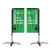 Image of Custom Rectangle Flag Banner