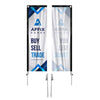Image of Custom Rectangle Flag Banner