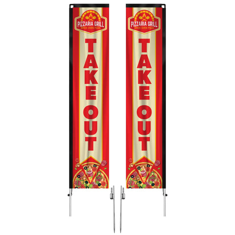 Custom Rectangle Flag Banner
