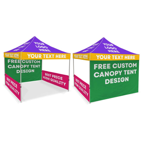 10x10 Custom Pop Up Tent