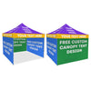 Image of 10x10 Custom Pop Up Tent